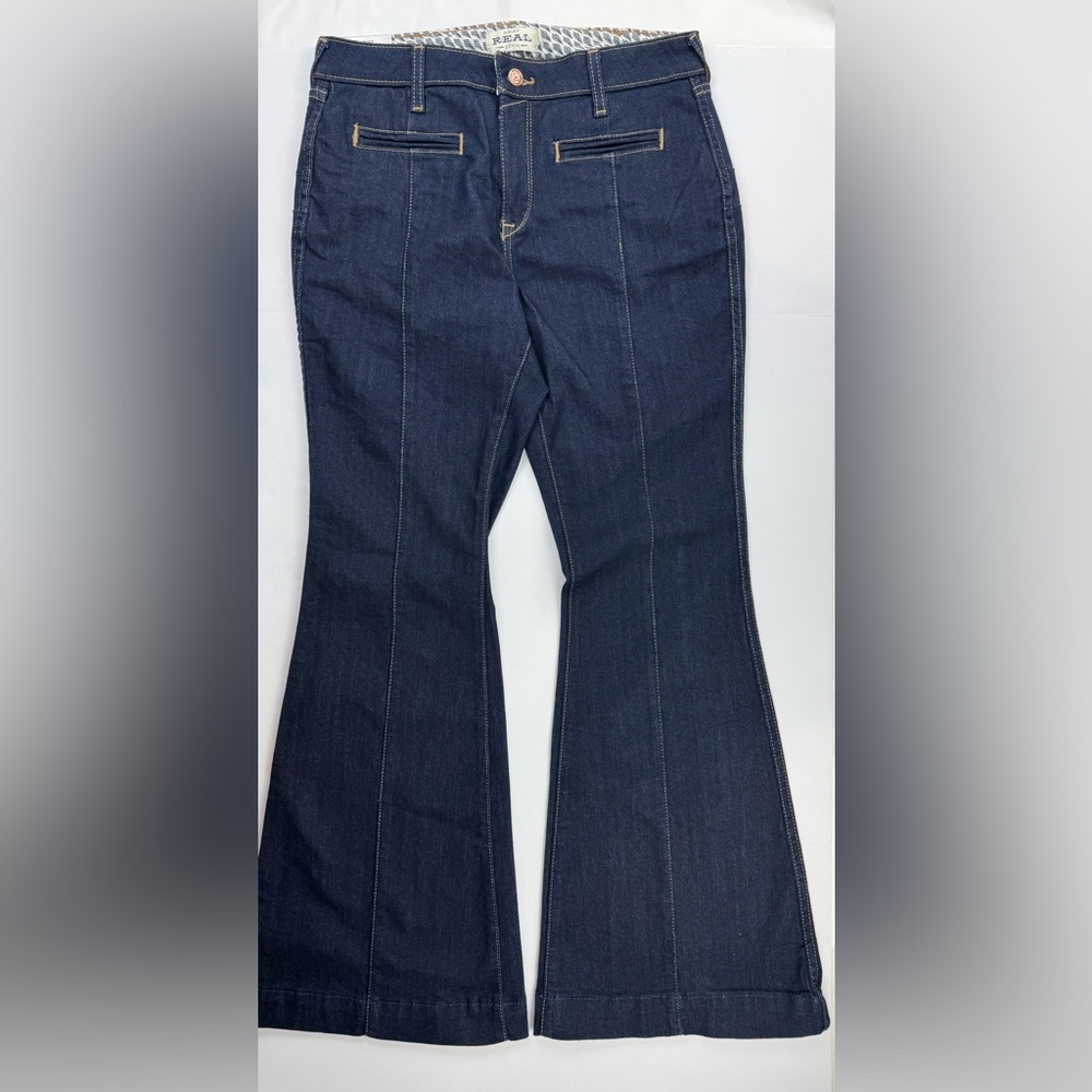 Ariat Jeans High Rise Flare 31S New W Tags Dark Wash